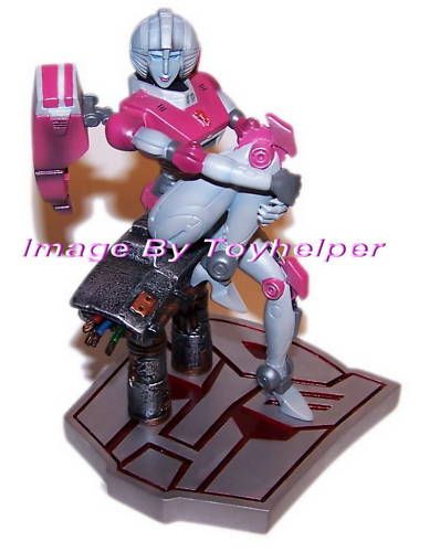 TRANSFORMERS ARCEE STATUE FIGURE WARRIOR DOLL MIB  