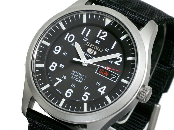 Seiko 5 Military Series Automatic Mens Watch SNZG15J