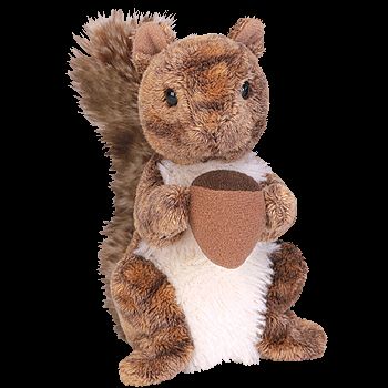 ty beanie baby NUTTY squirrel with acorn MINT W/TAGS  