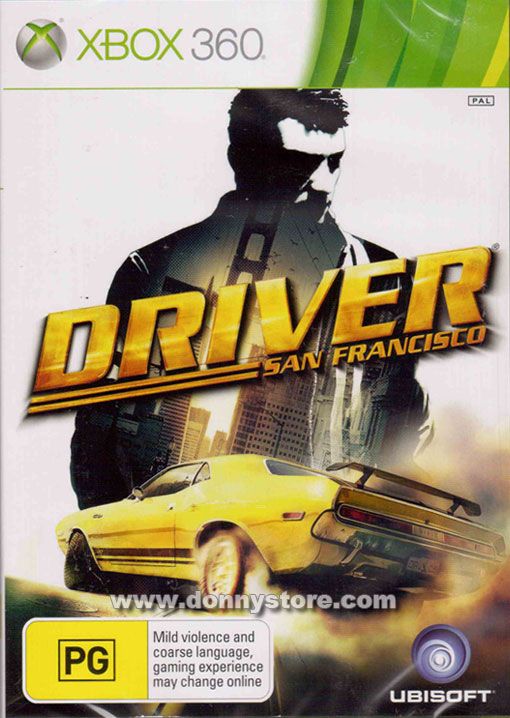 DRIVER SAN FRANCISCO XBOX 360 GAME BRAND NEW REGION FREE   PAL  